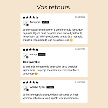Clé Appétit - Sirop pour stimuler l'appétit
