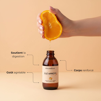 Clé Appétit - Sirop pour stimuler l'appétit